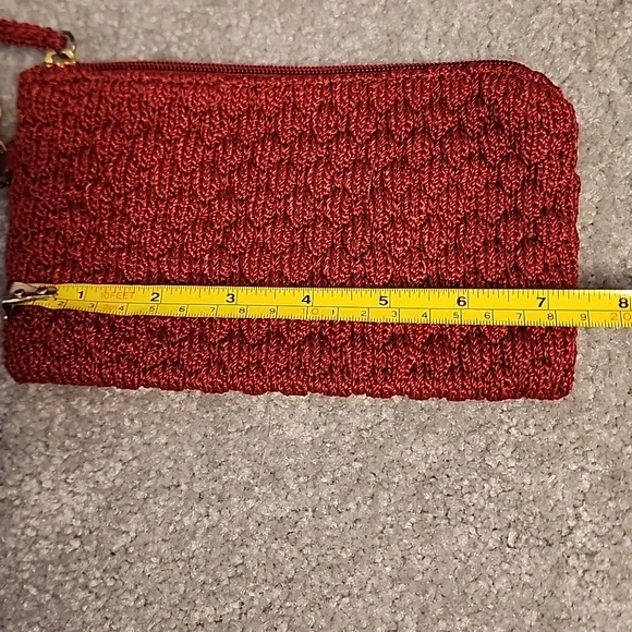 The Sak Red Clutch Wristlet **CUTE** - Picture 5 of 6